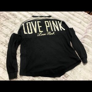 PINK. Jersey Shirt. Size Large.